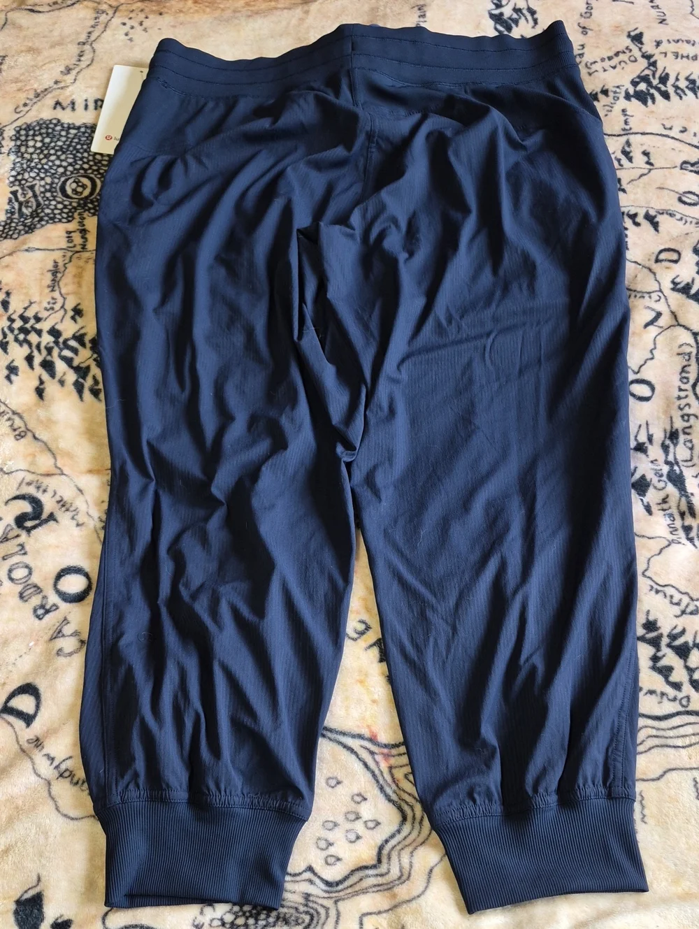Lululemon Dance Studio Mid Rise 7/8 Jogger Navy Size 14 NWT